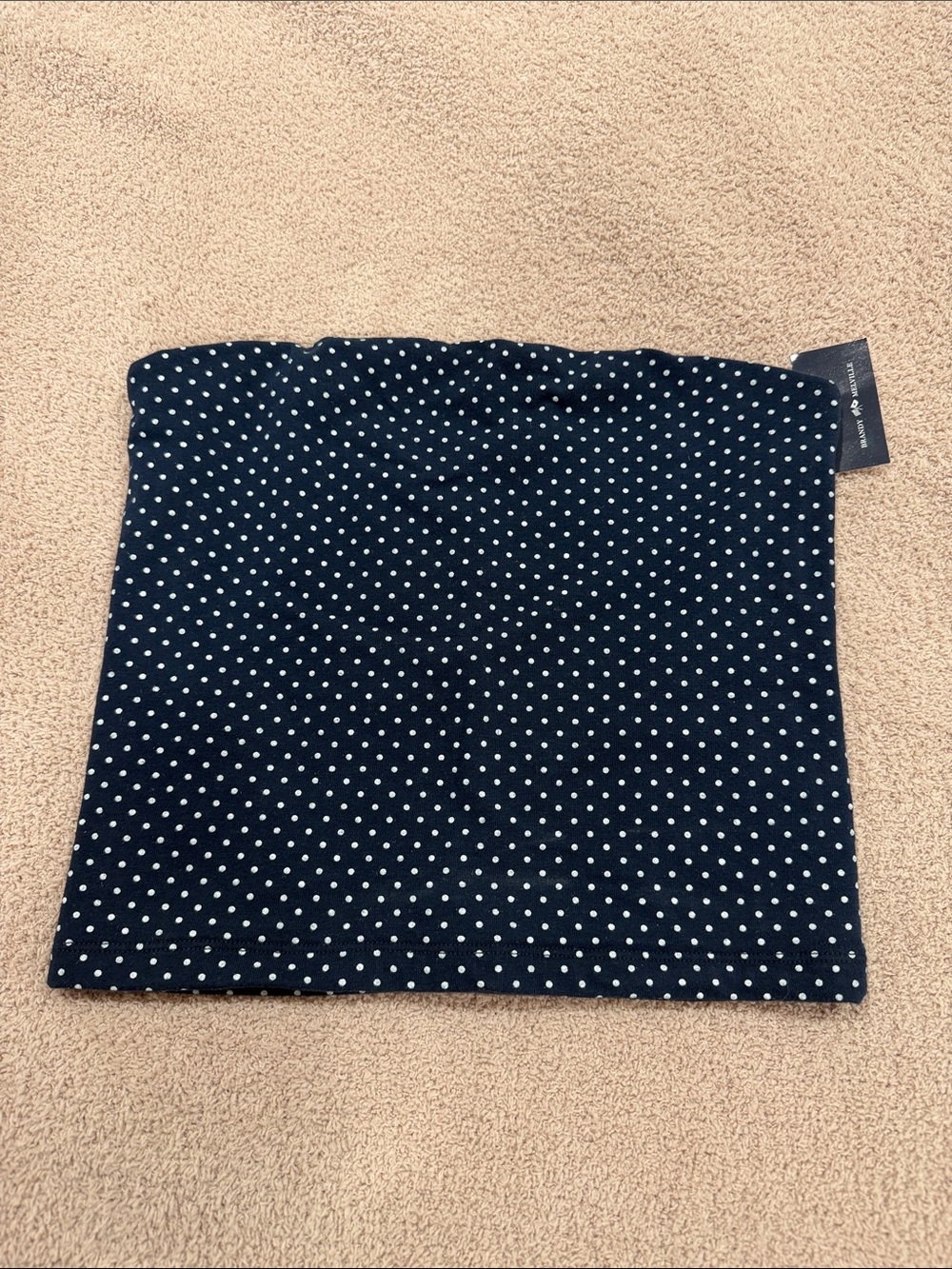 NWT Brandy Melville Navy Polka Dot Tube Top